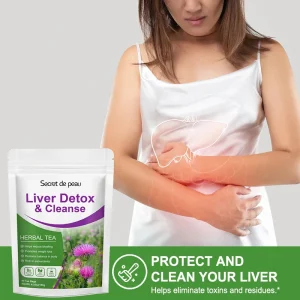 30 Tea Bags Liver/Kidney/Pancreas Herbal Compound Detox & Cleanse Herbal  Milk Thistle Tea