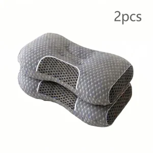 1/2 Massage Neck Pillow, Ergonomically Designed, High-Quality Pillow Core, Modern Design, Breathable And Comfortable